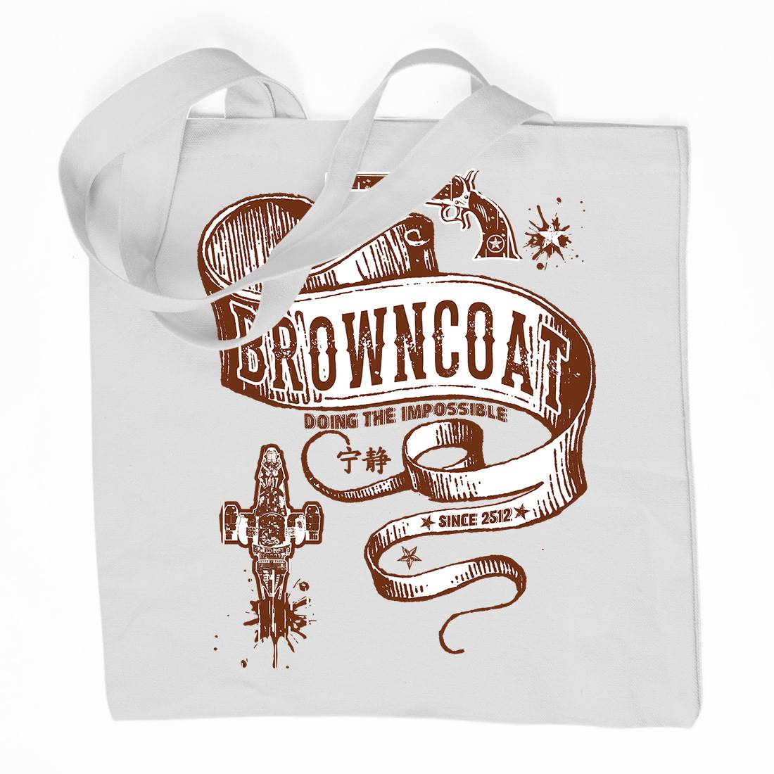 Browncoat Organic Premium Cotton Tote Bag Space D283