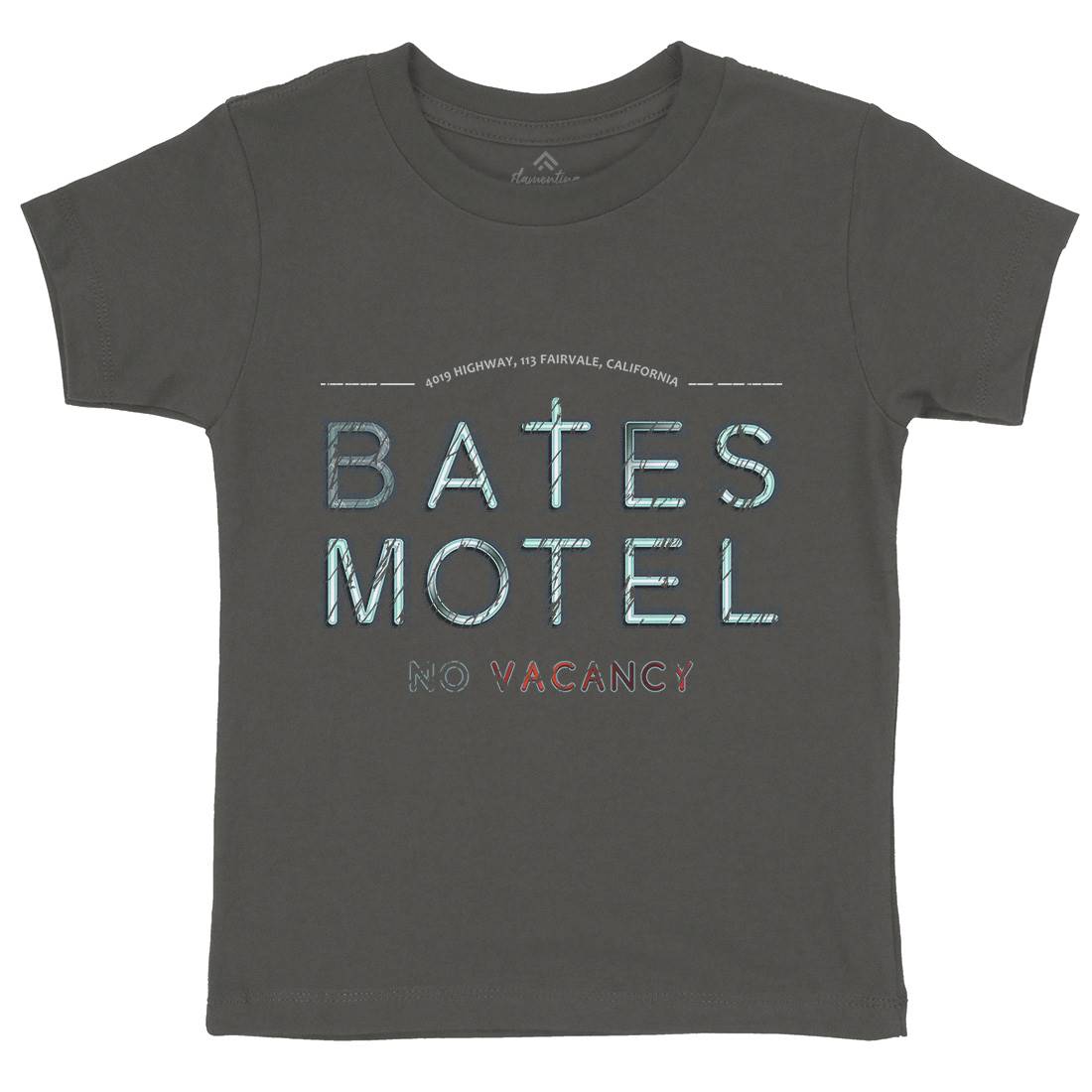 Bates Motel Kids Crew Neck T-Shirt Horror D285