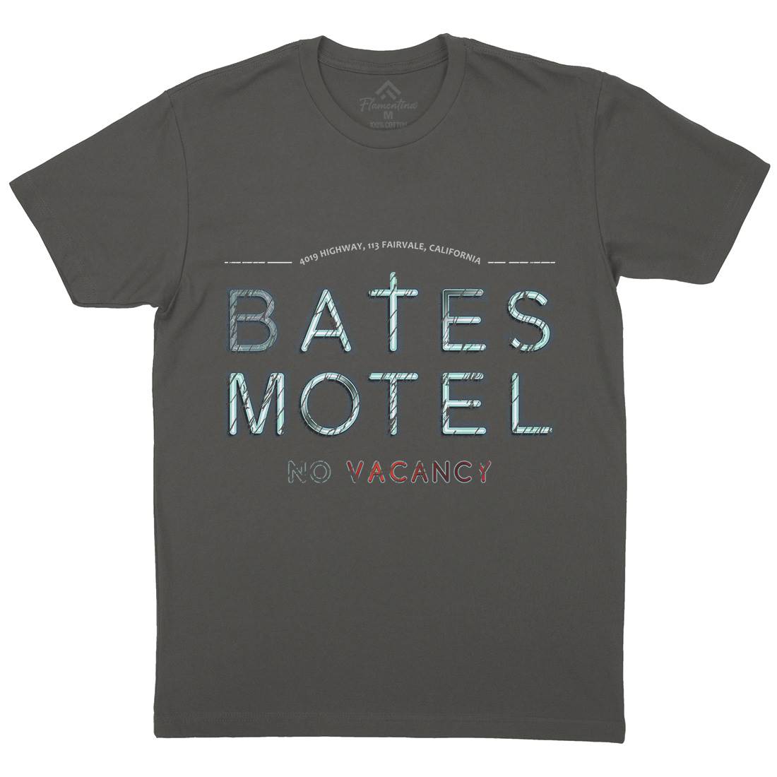 Bates Motel Mens Crew Neck T-Shirt Horror D285