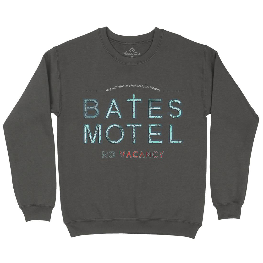 Bates Motel Mens Crew Neck Sweatshirt Horror D285