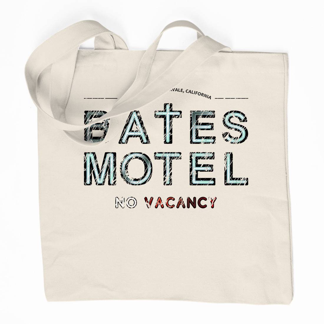 Bates Motel Organic Premium Cotton Tote Bag Horror D285