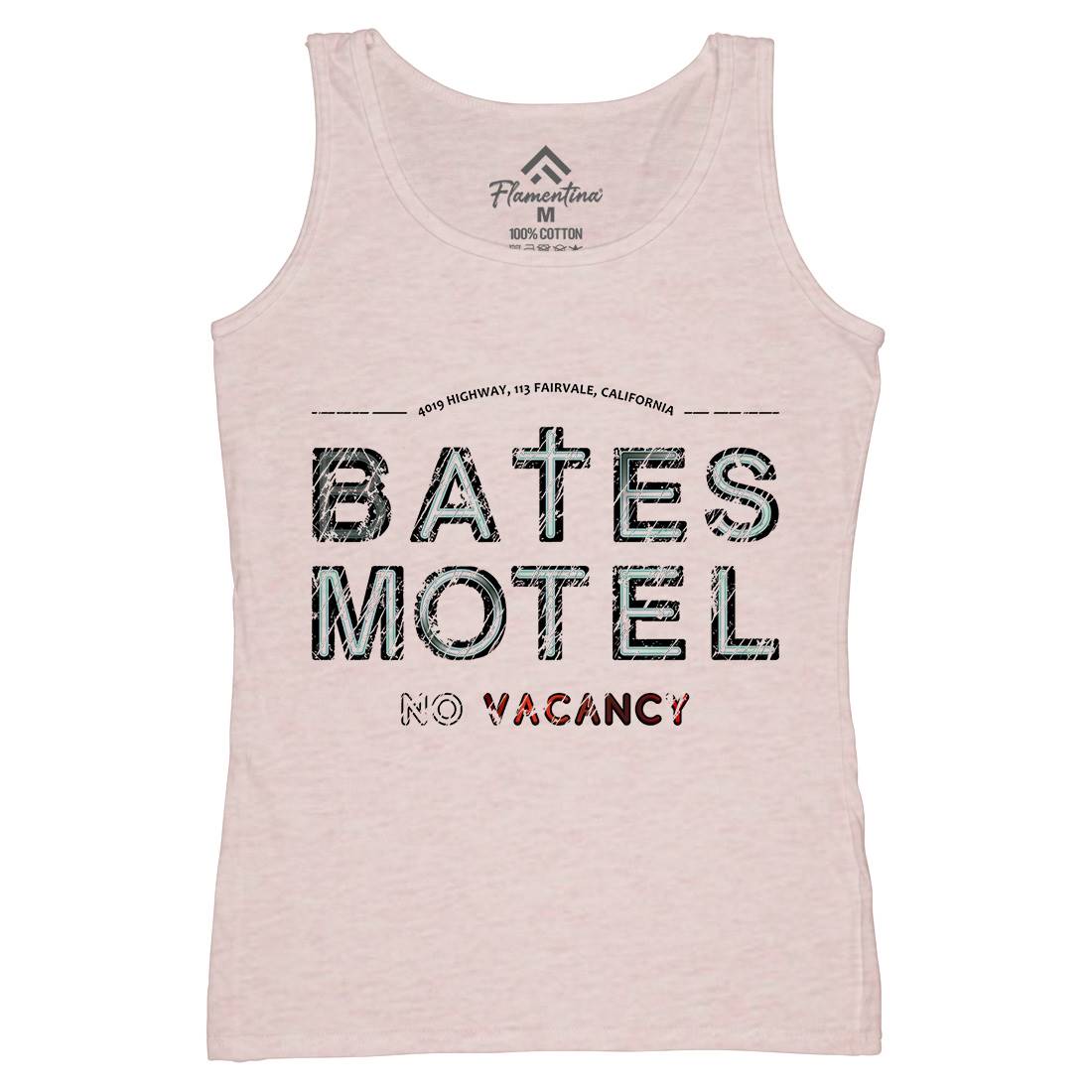 Bates Motel Womens Organic Tank Top Vest Horror D285