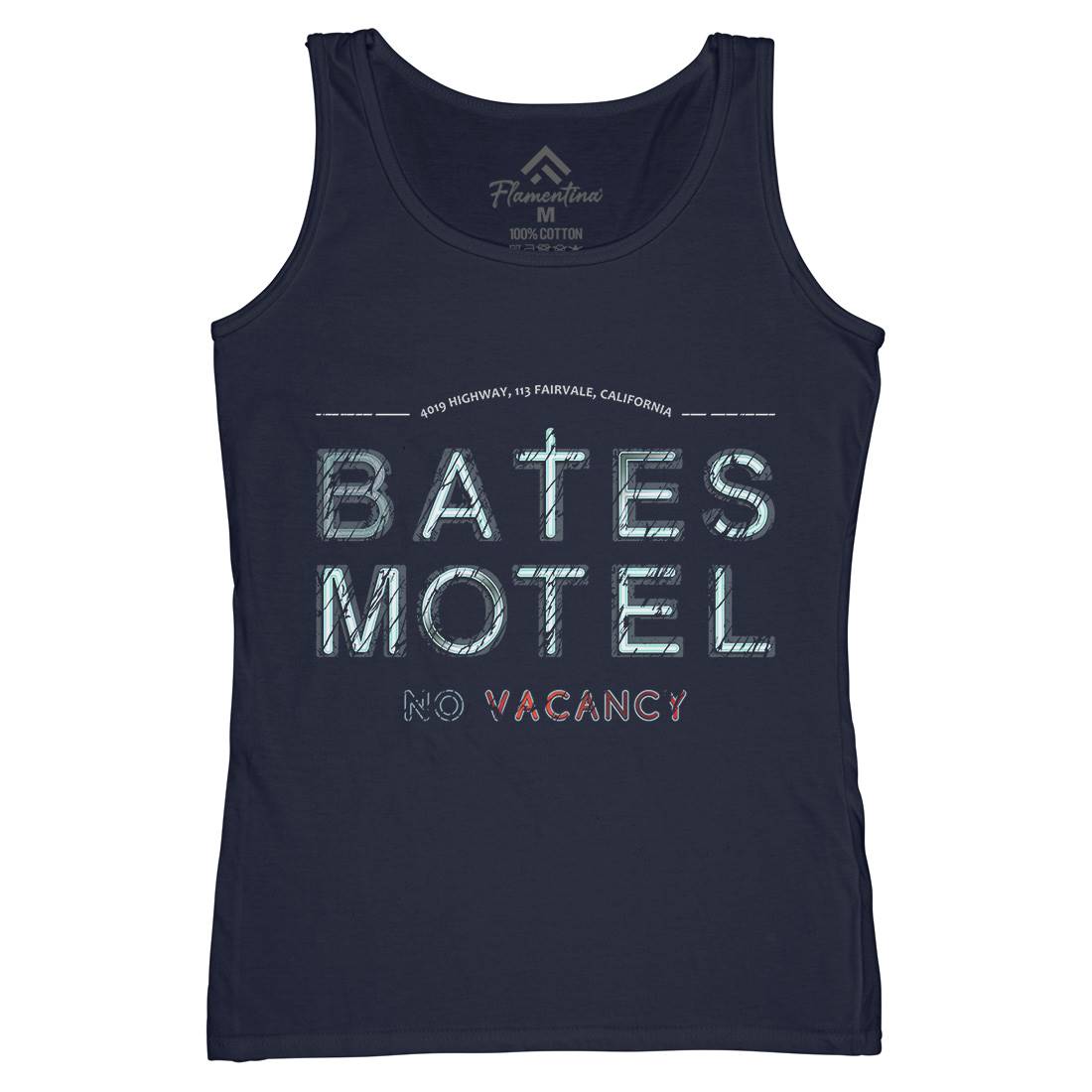 Bates Motel Womens Organic Tank Top Vest Horror D285