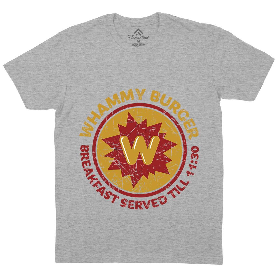 Whammy Burger Mens Crew Neck T-Shirt Food D286