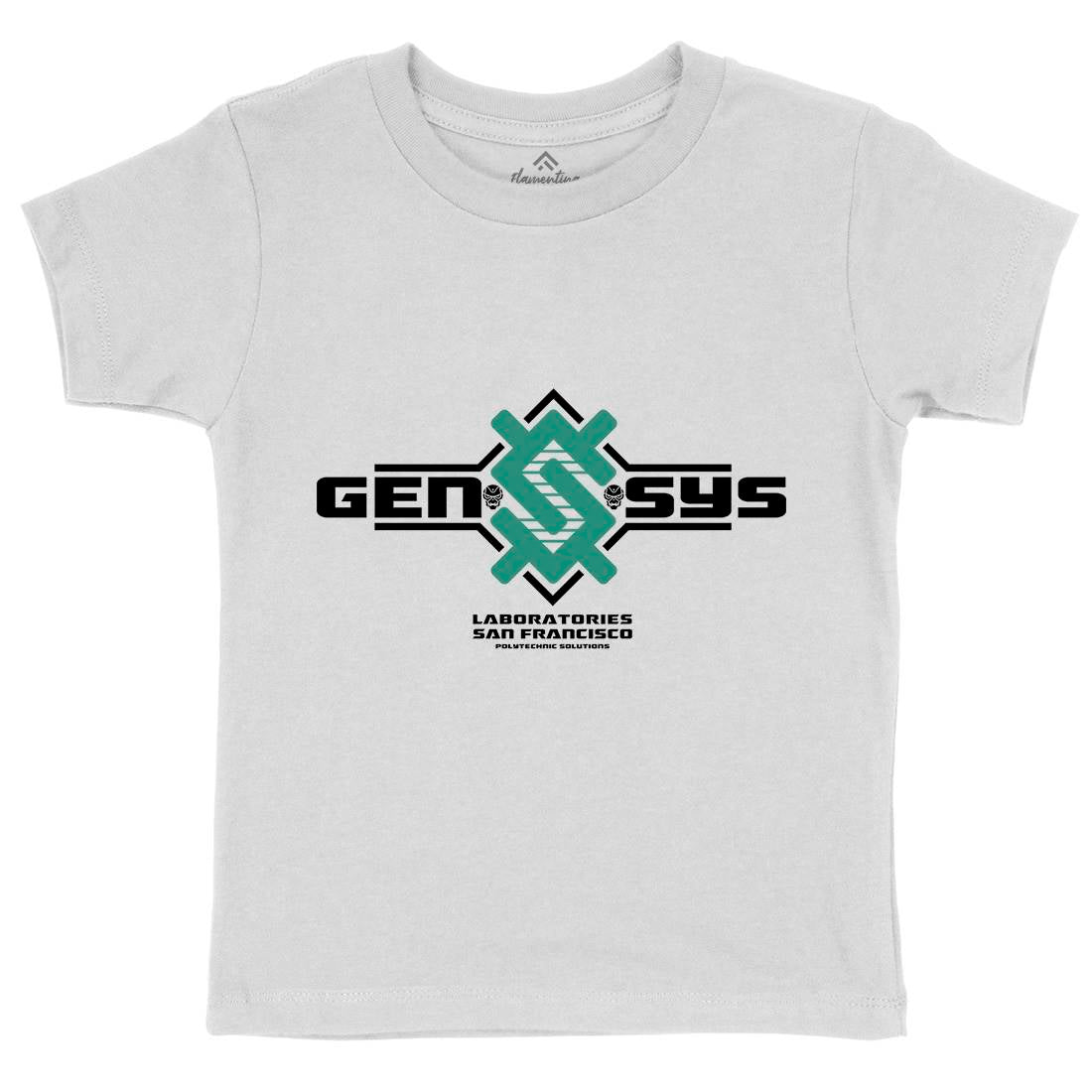 Gen-Sys Kids Crew Neck T-Shirt Space D287
