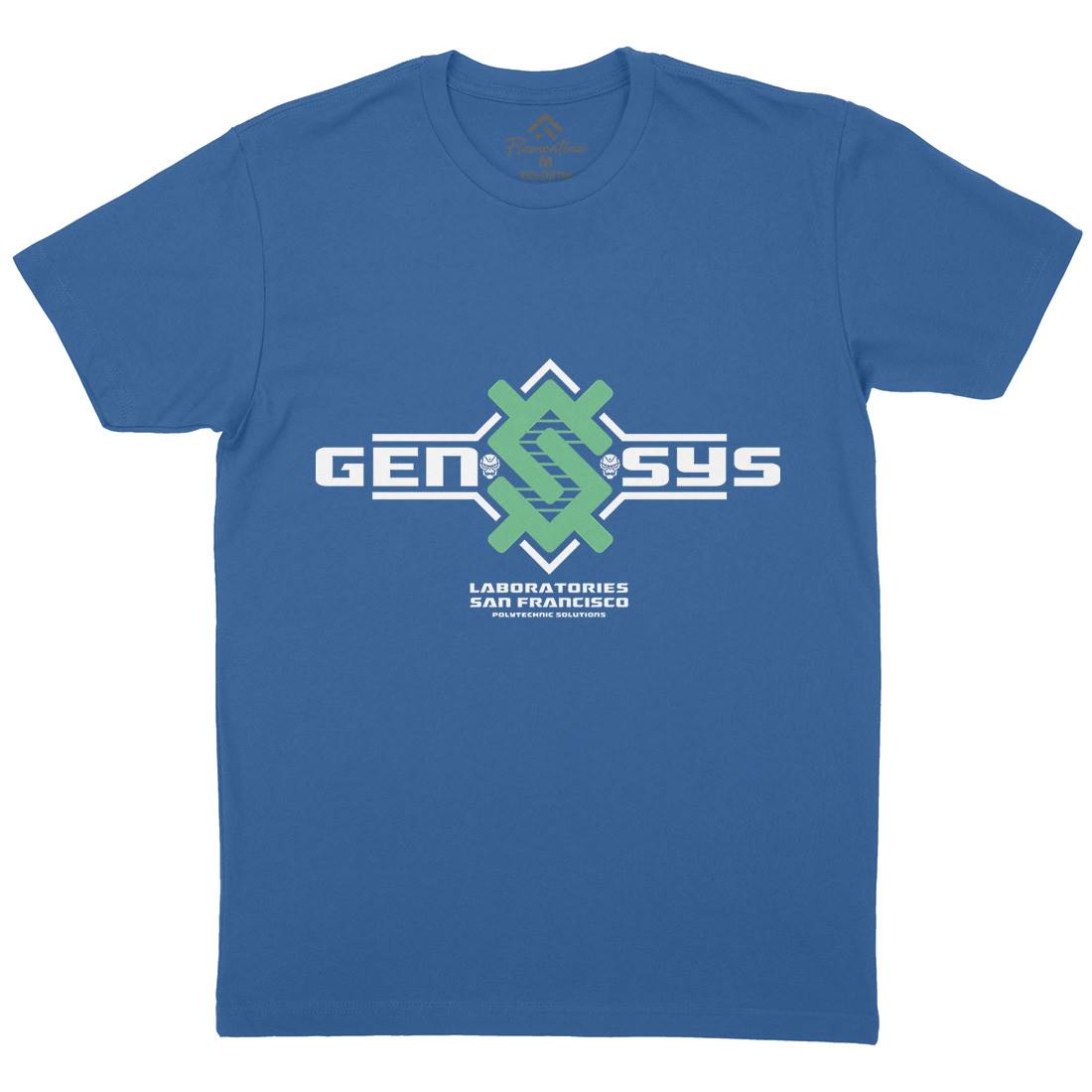 Gen-Sys Mens Organic Crew Neck T-Shirt Space D287