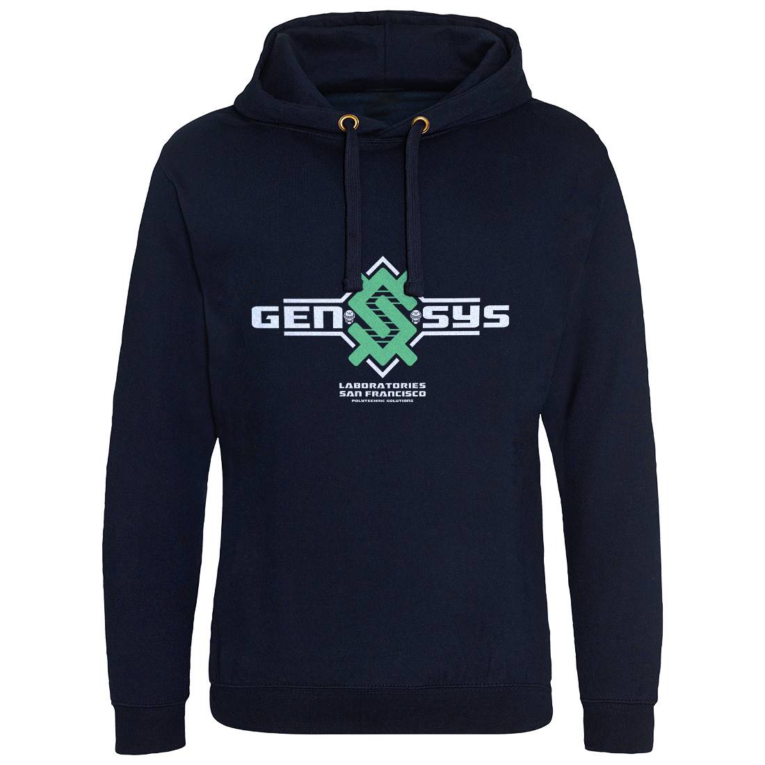 Gen-Sys Mens Hoodie Without Pocket Space D287