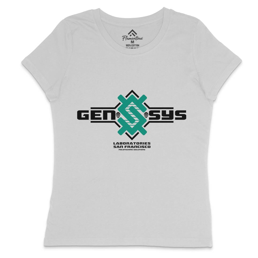 Gen-Sys Womens Crew Neck T-Shirt Space D287