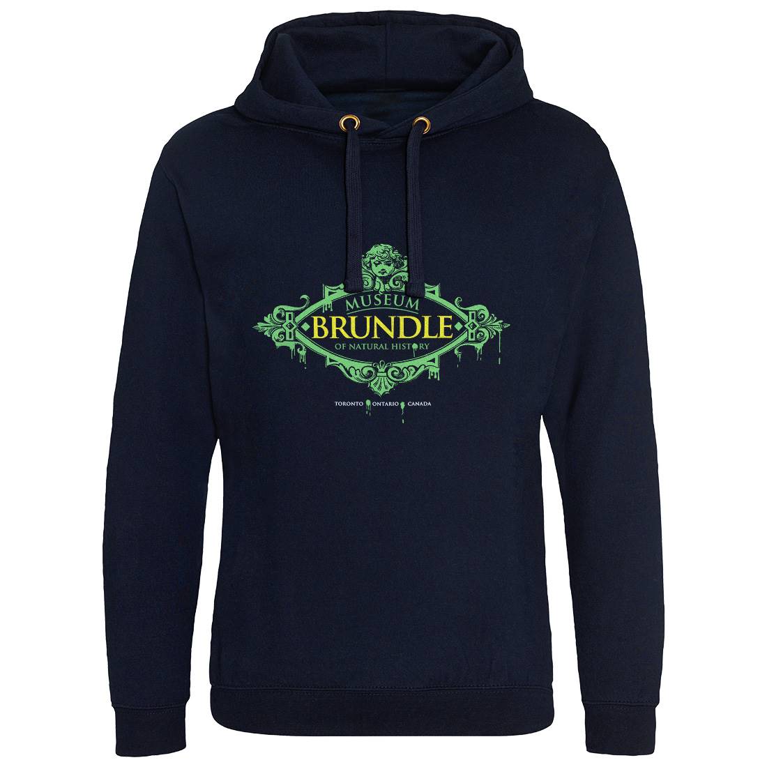 Brundle Museum Mens Hoodie Without Pocket Horror D288