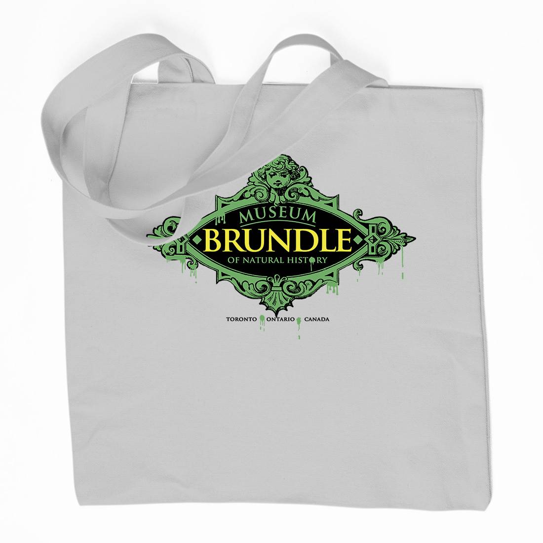 Brundle Museum Organic Premium Cotton Tote Bag Horror D288