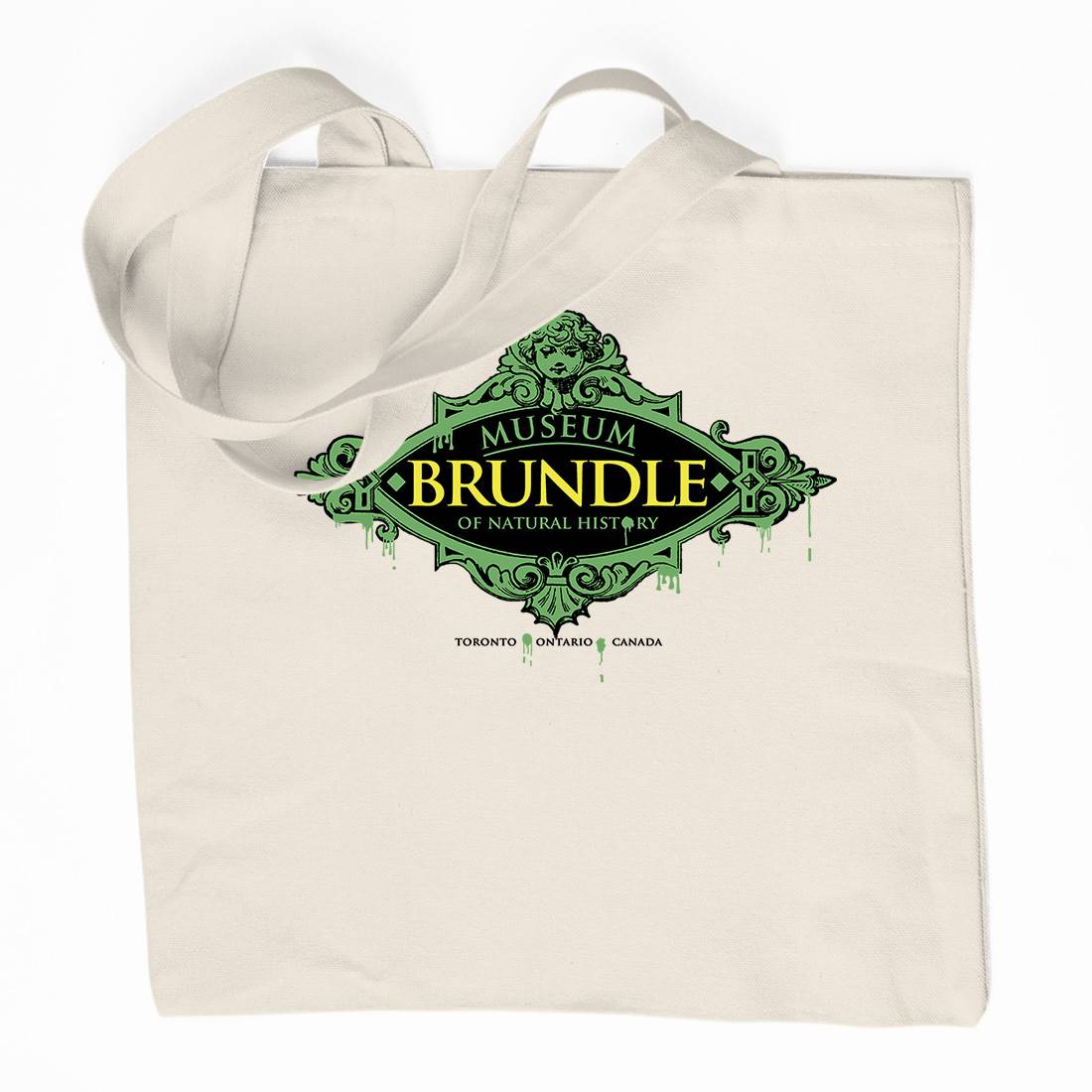 Brundle Museum Organic Premium Cotton Tote Bag Horror D288