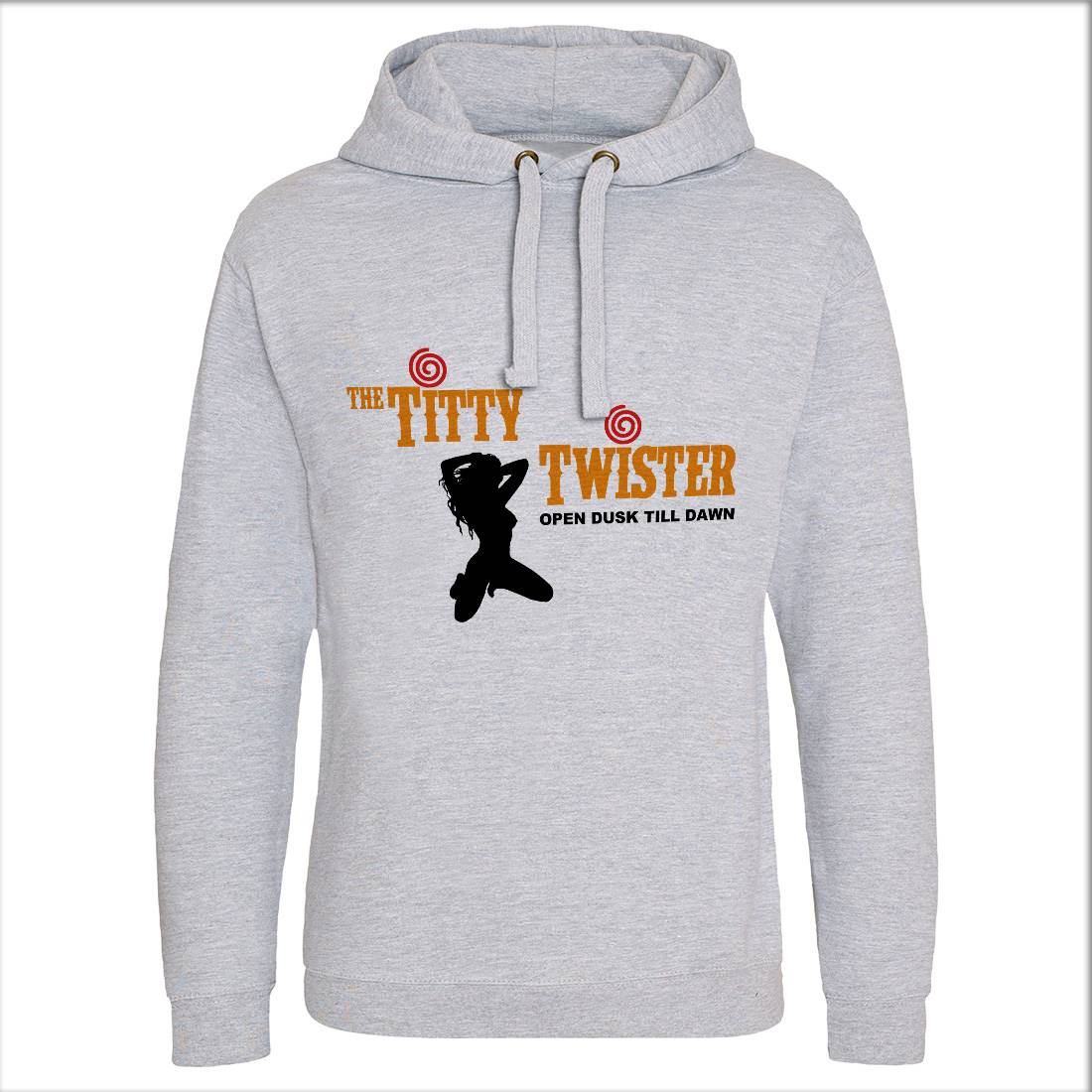 Titty Twister Mens Hoodie Without Pocket Horror D289