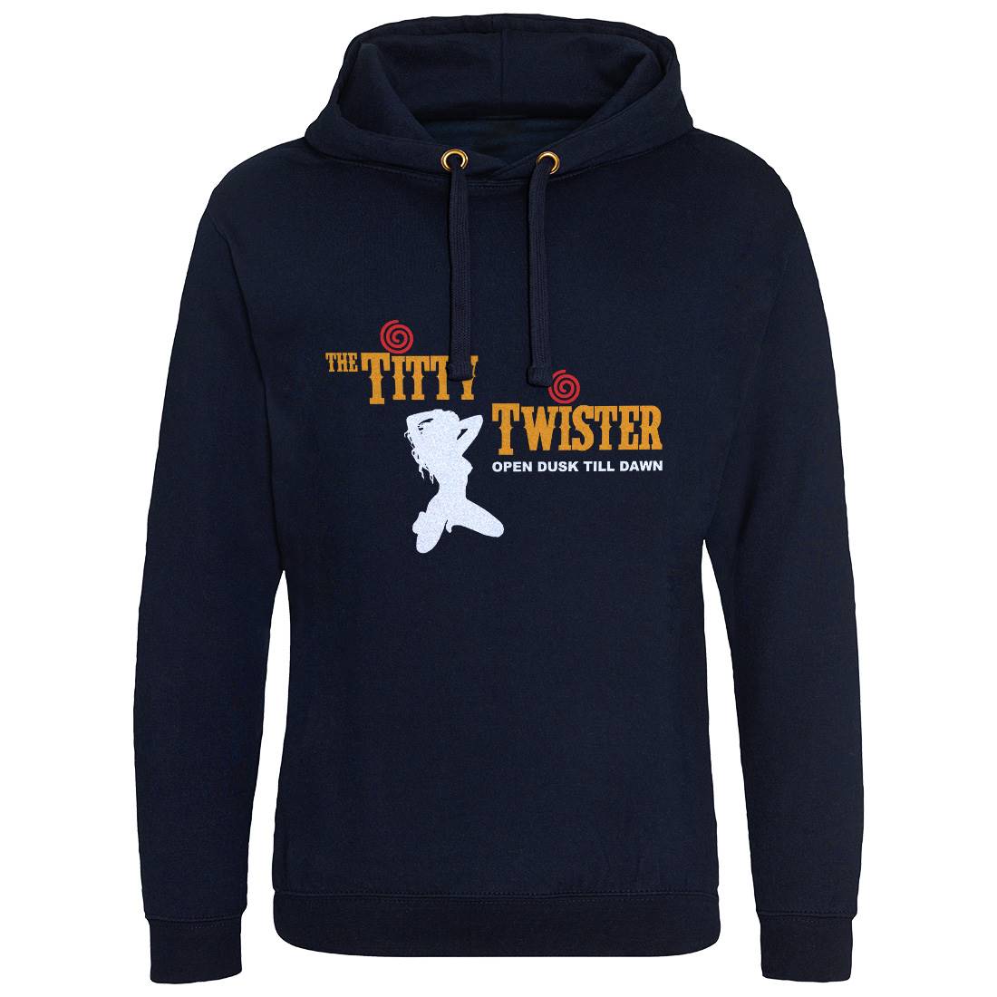 Titty Twister Mens Hoodie Without Pocket Horror D289