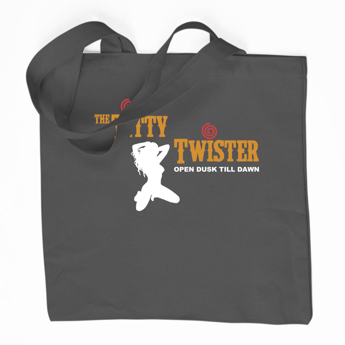 Titty Twister Organic Premium Cotton Tote Bag Horror D289