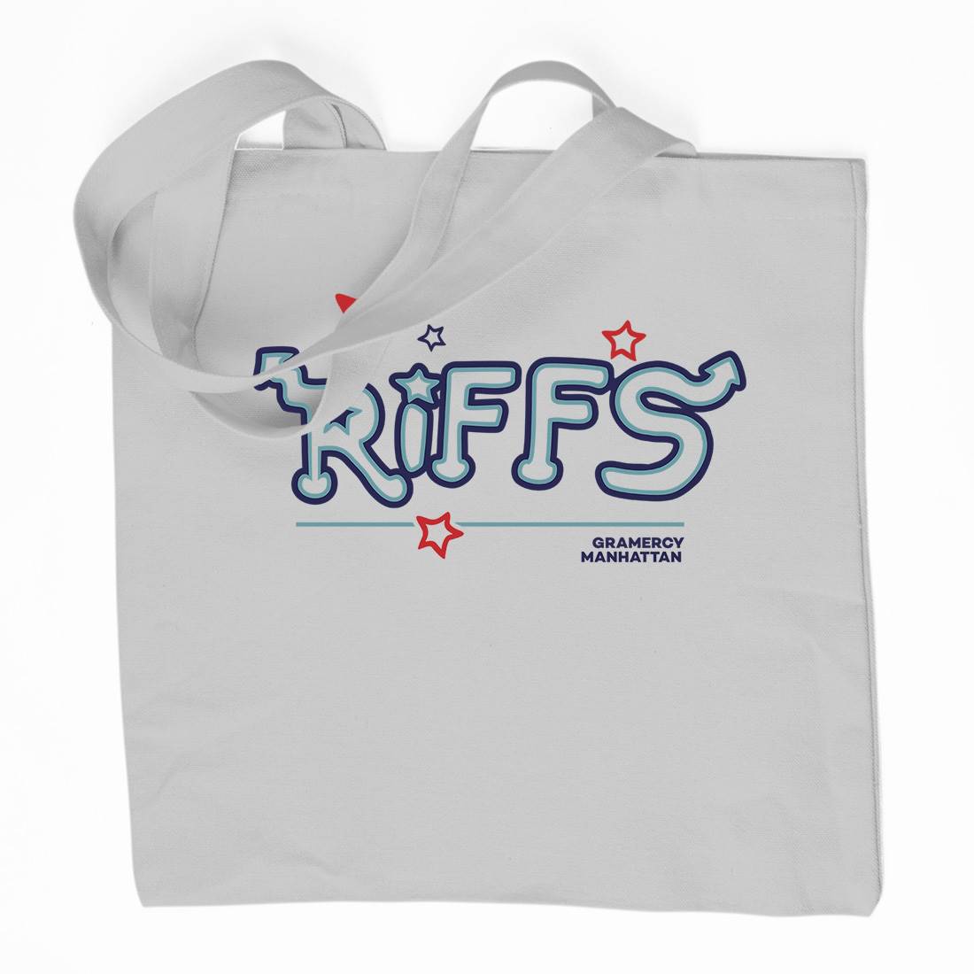 Riffs Organic Premium Cotton Tote Bag Retro D290