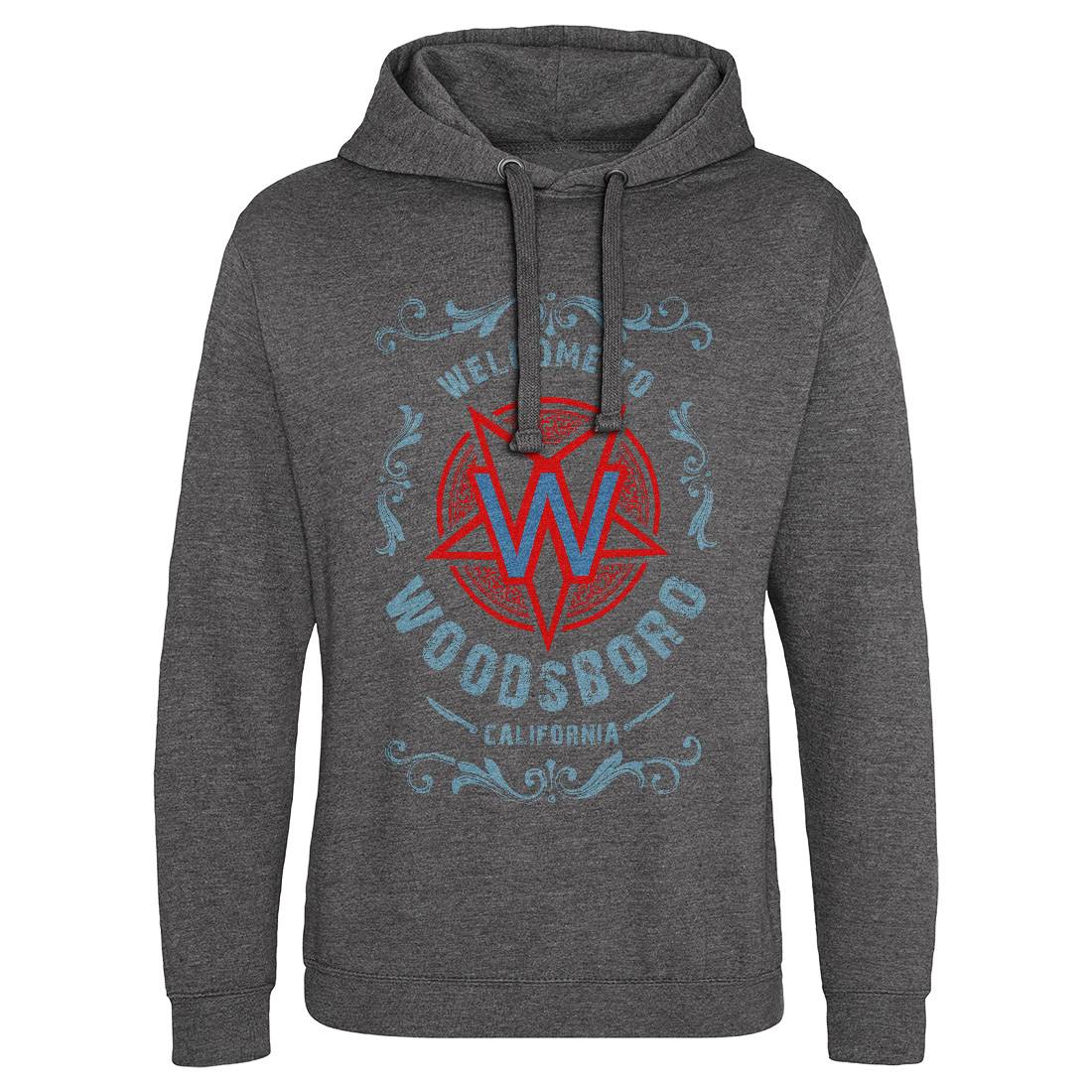 Woodsboro Mens Hoodie Without Pocket Horror D292