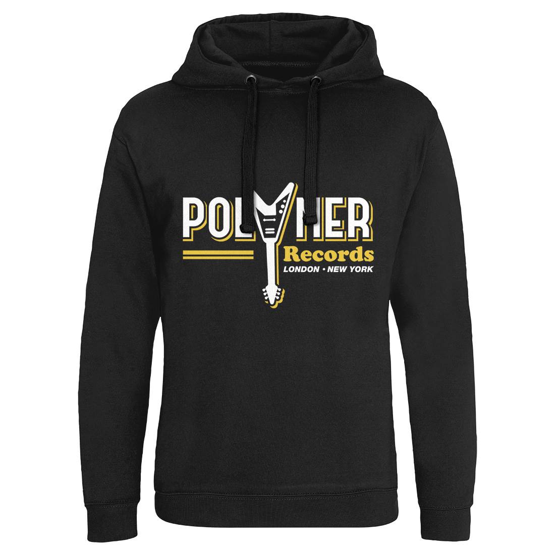 Polymer Mens Hoodie Without Pocket Music D294