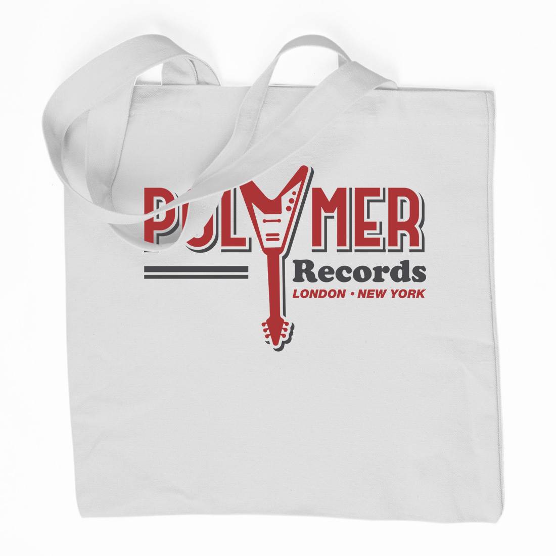 Polymer Organic Premium Cotton Tote Bag Music D294