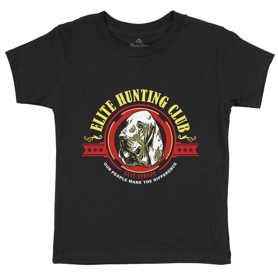 Elite Hunting Club Kids Crew Neck T-Shirt Horror D295