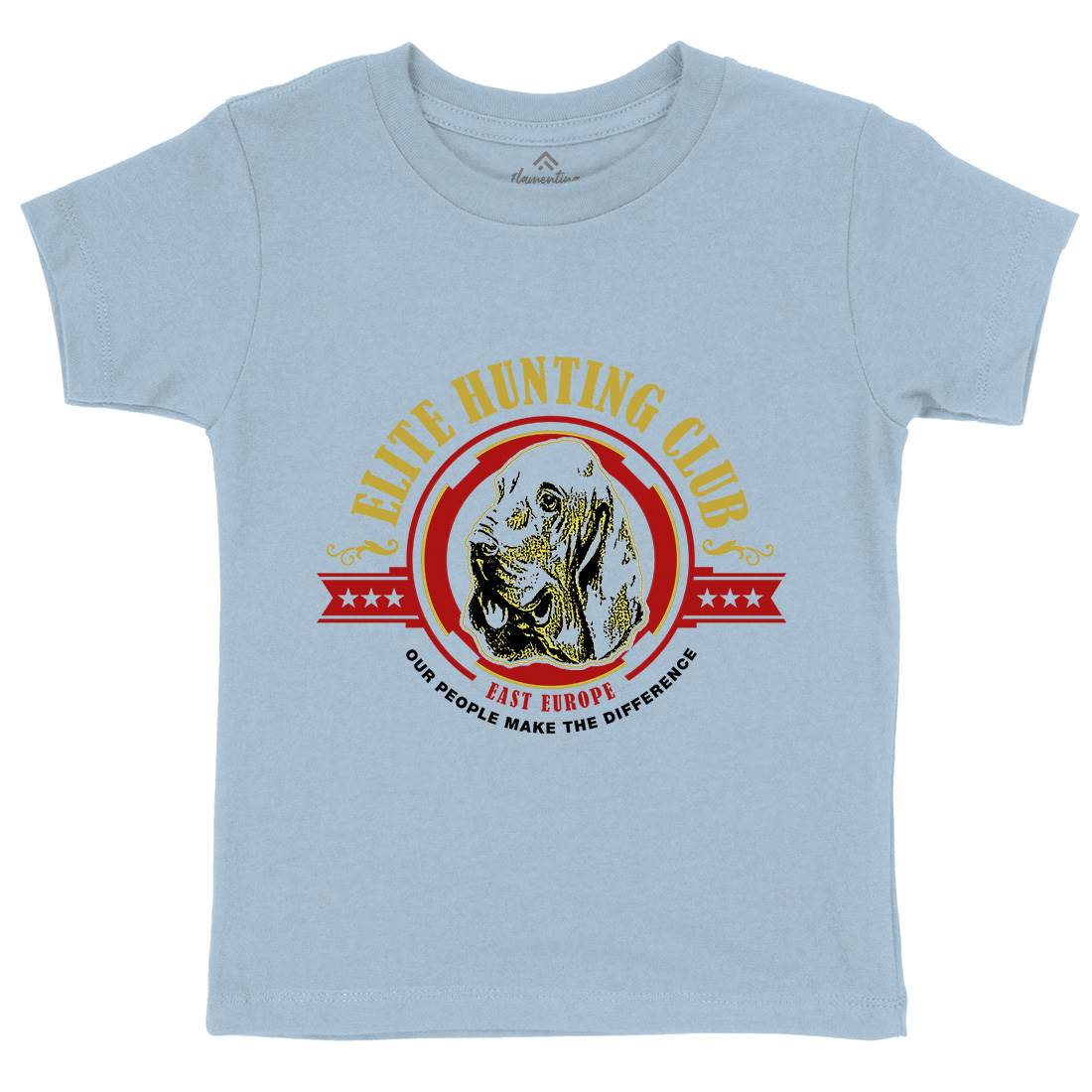 Elite Hunting Club Kids Crew Neck T-Shirt Horror D295