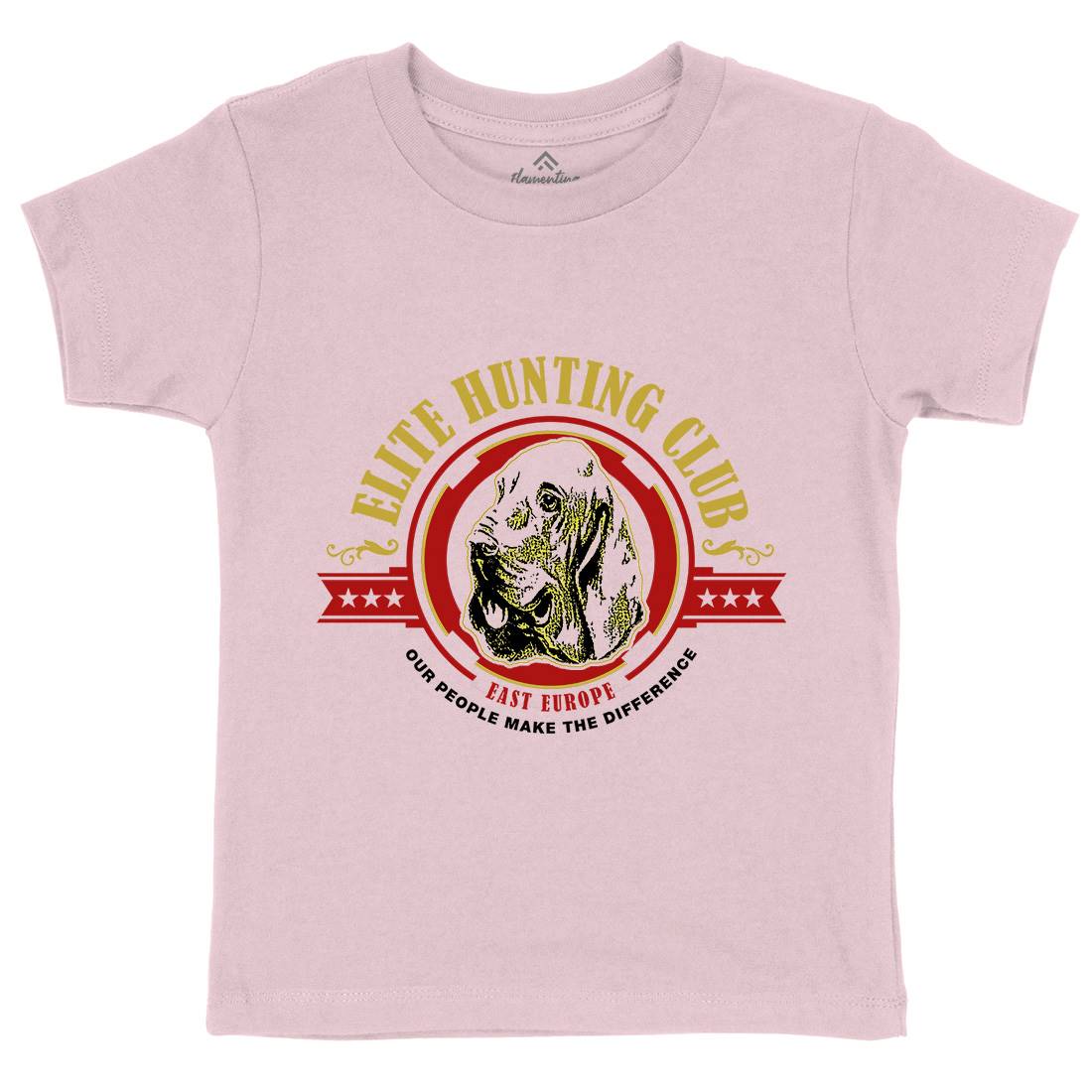 Elite Hunting Club Kids Crew Neck T-Shirt Horror D295