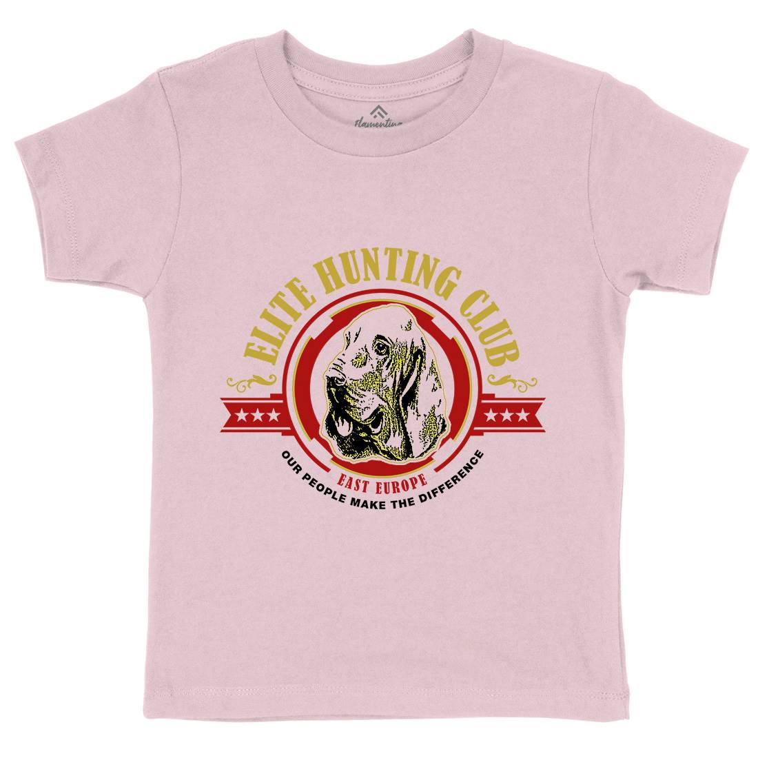 Elite Hunting Club Kids Organic Crew Neck T-Shirt Horror D295