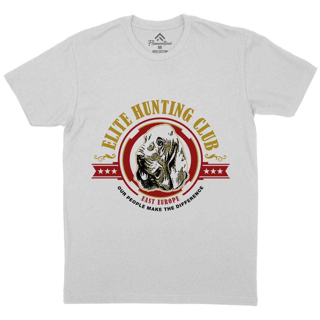 Elite Hunting Club Mens Crew Neck T-Shirt Horror D295
