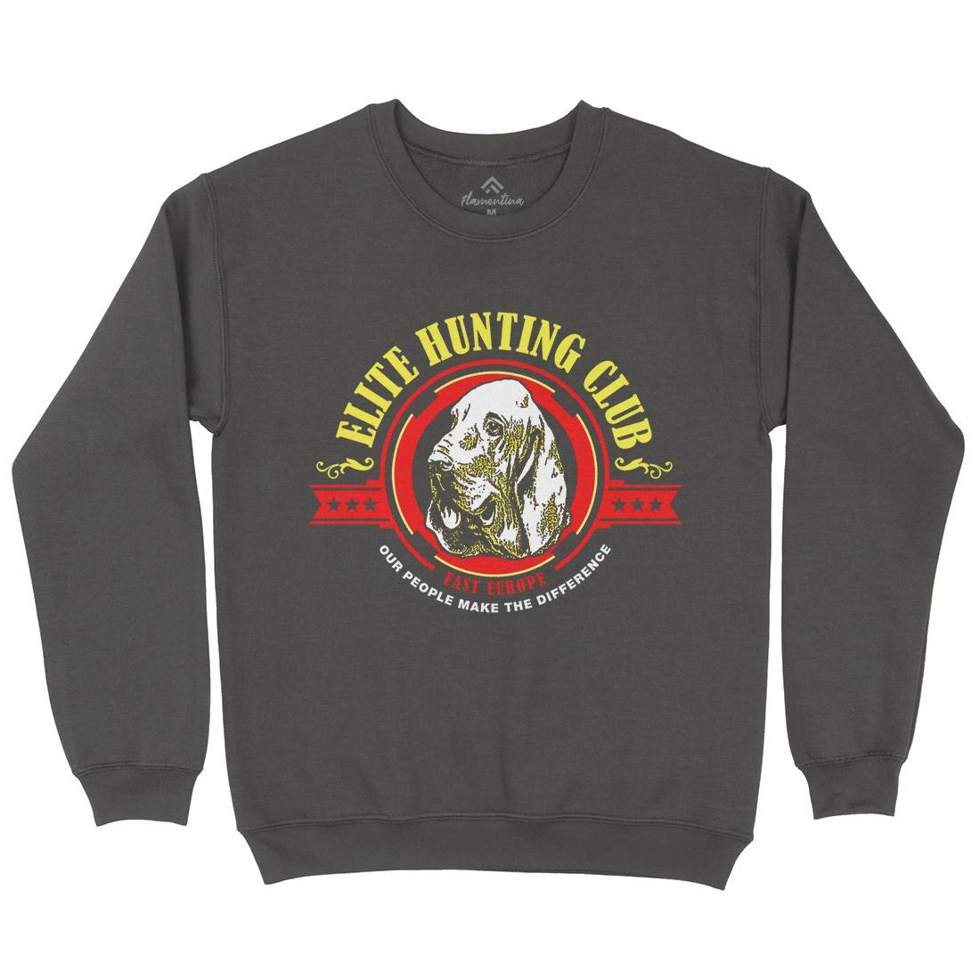 Elite Hunting Club Mens Crew Neck Sweatshirt Horror D295