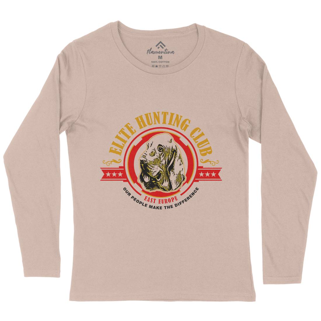 Elite Hunting Club Womens Long Sleeve T-Shirt Horror D295