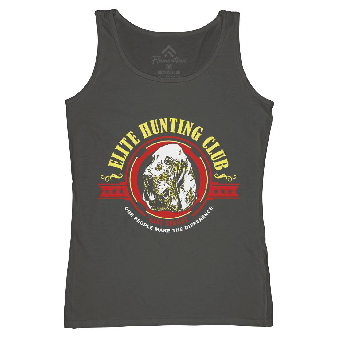 Elite Hunting Club Womens Organic Tank Top Vest Horror D295