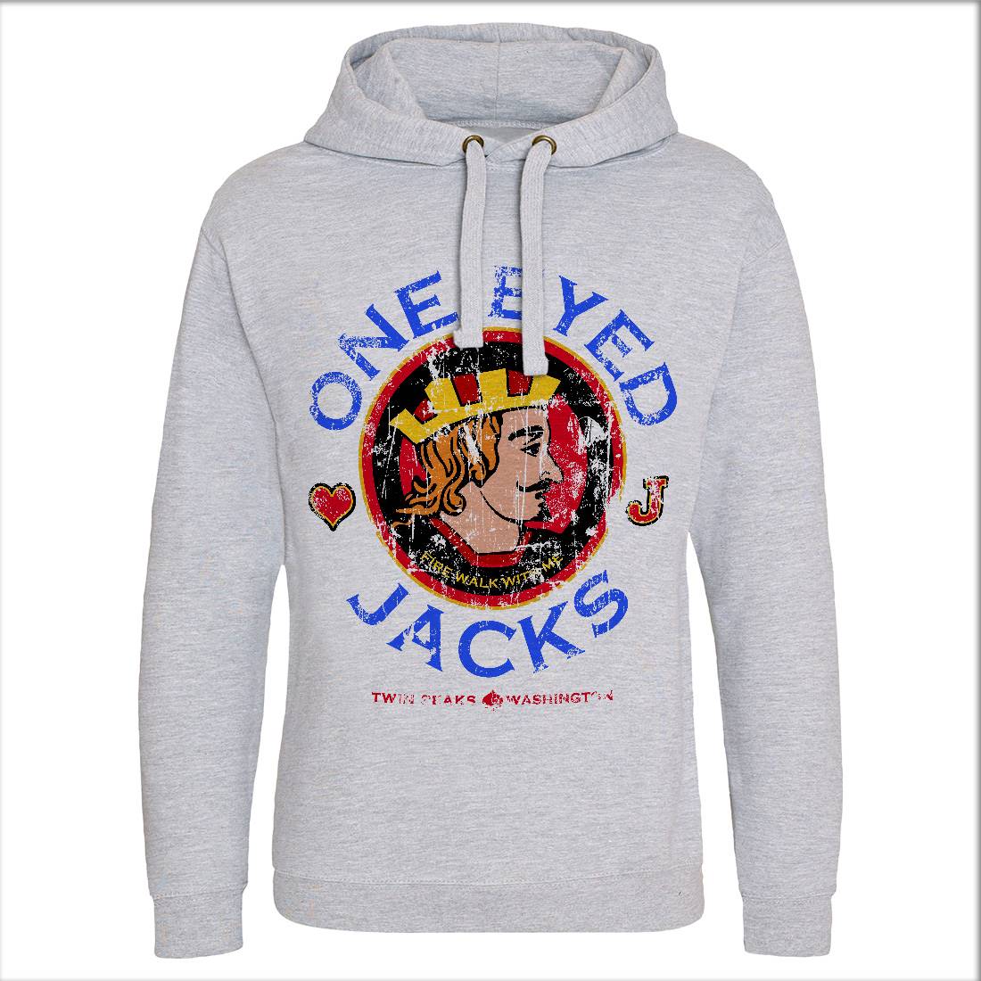 One Eyed Jacks Mens Hoodie Without Pocket Horror D296
