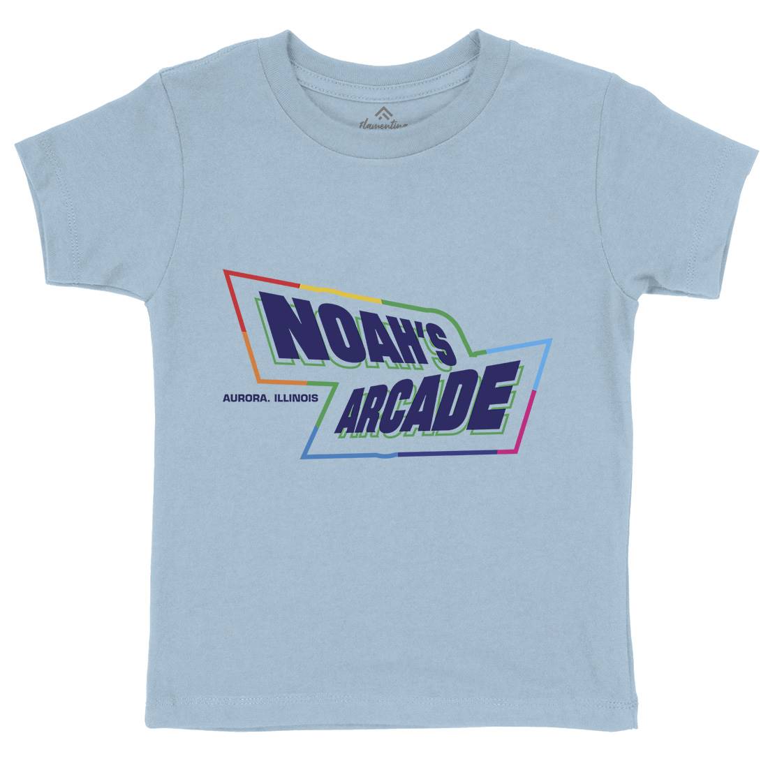 Noahs Arcade Kids Crew Neck T-Shirt Retro D298