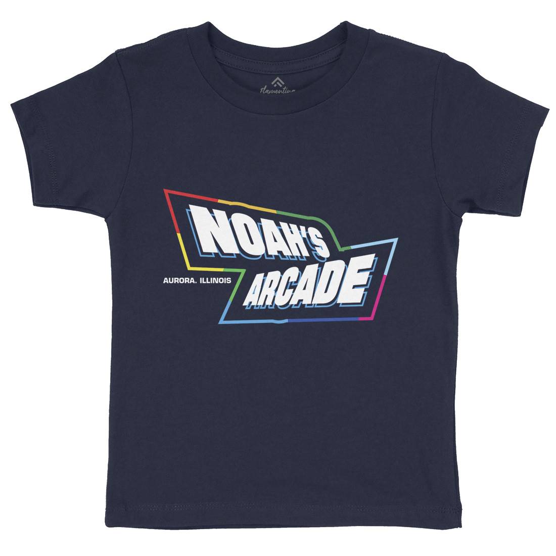 Noahs Arcade Kids Crew Neck T-Shirt Retro D298
