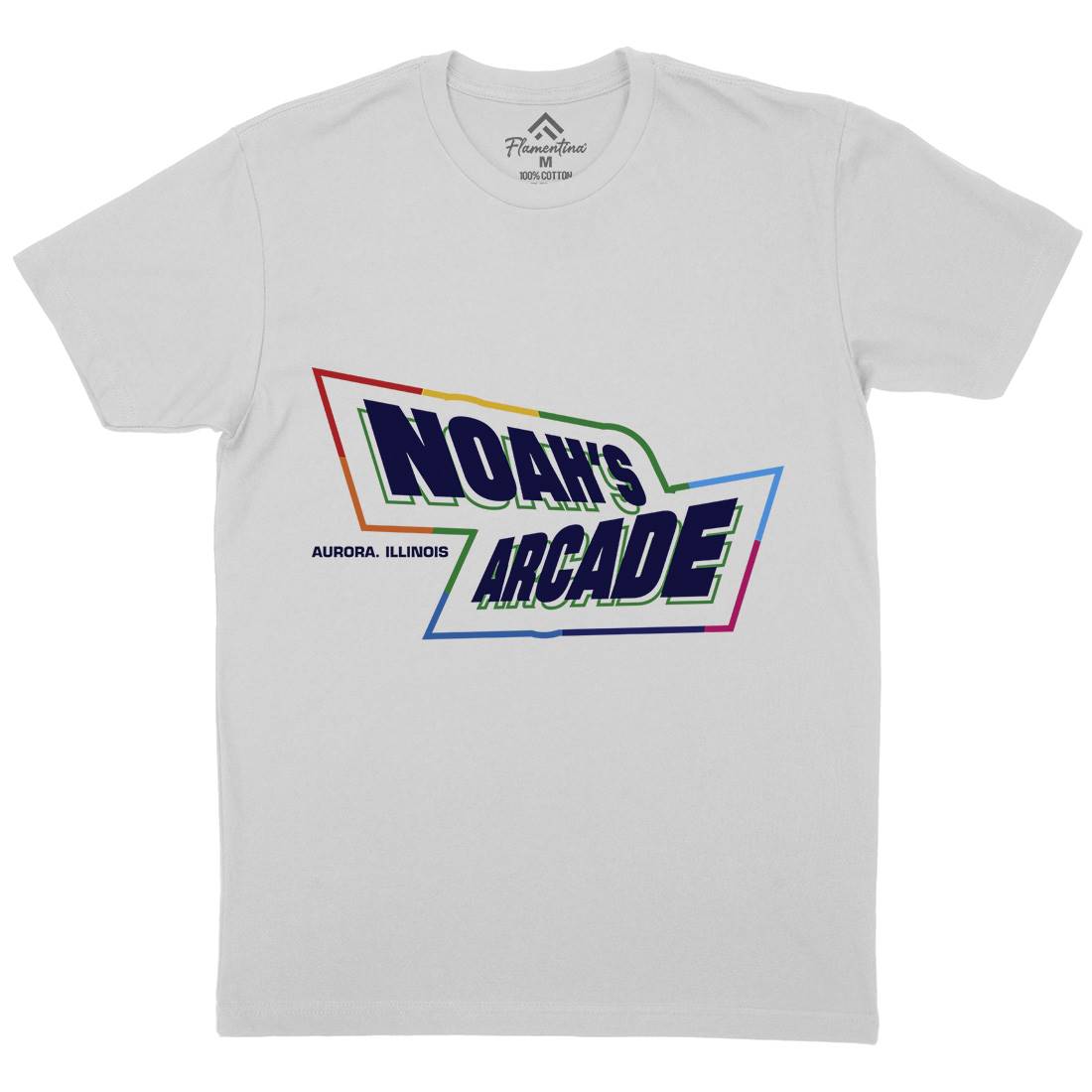 Noahs Arcade Mens Crew Neck T-Shirt Retro D298