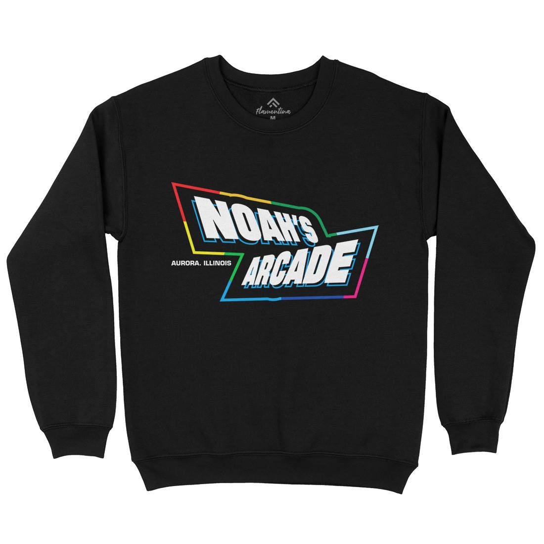 Noahs Arcade Mens Crew Neck Sweatshirt Retro D298