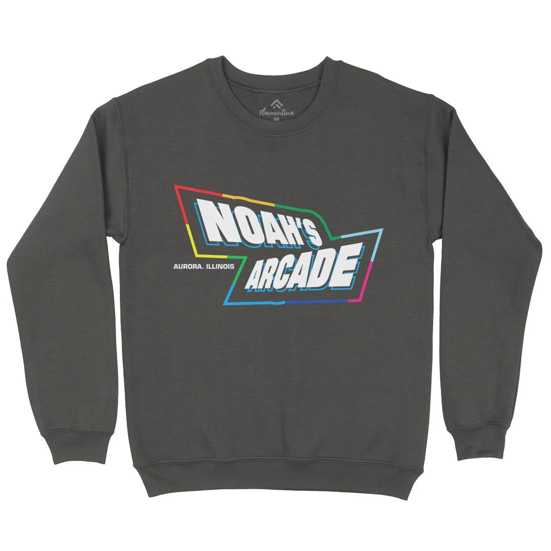 Noahs Arcade Kids Crew Neck Sweatshirt Retro D298