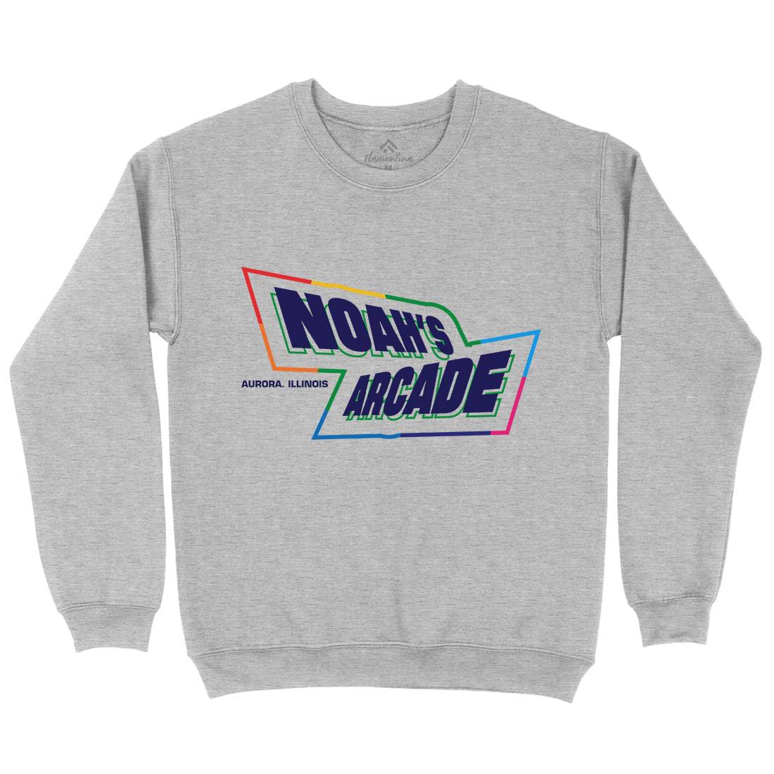Noahs Arcade Mens Crew Neck Sweatshirt Retro D298