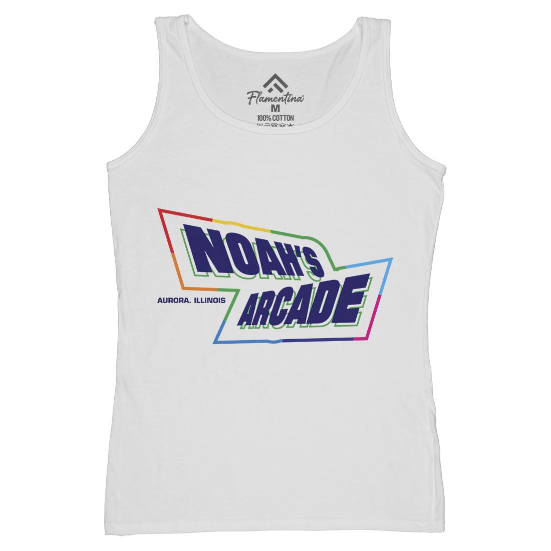 Noahs Arcade Womens Organic Tank Top Vest Retro D298