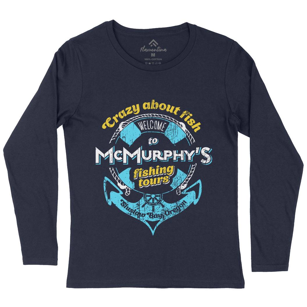 Mcmurphy Fishing Womens Long Sleeve T-Shirt Sport D299