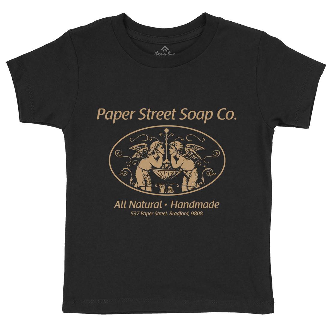 Paper Street Kids Organic Crew Neck T-Shirt Sport D300