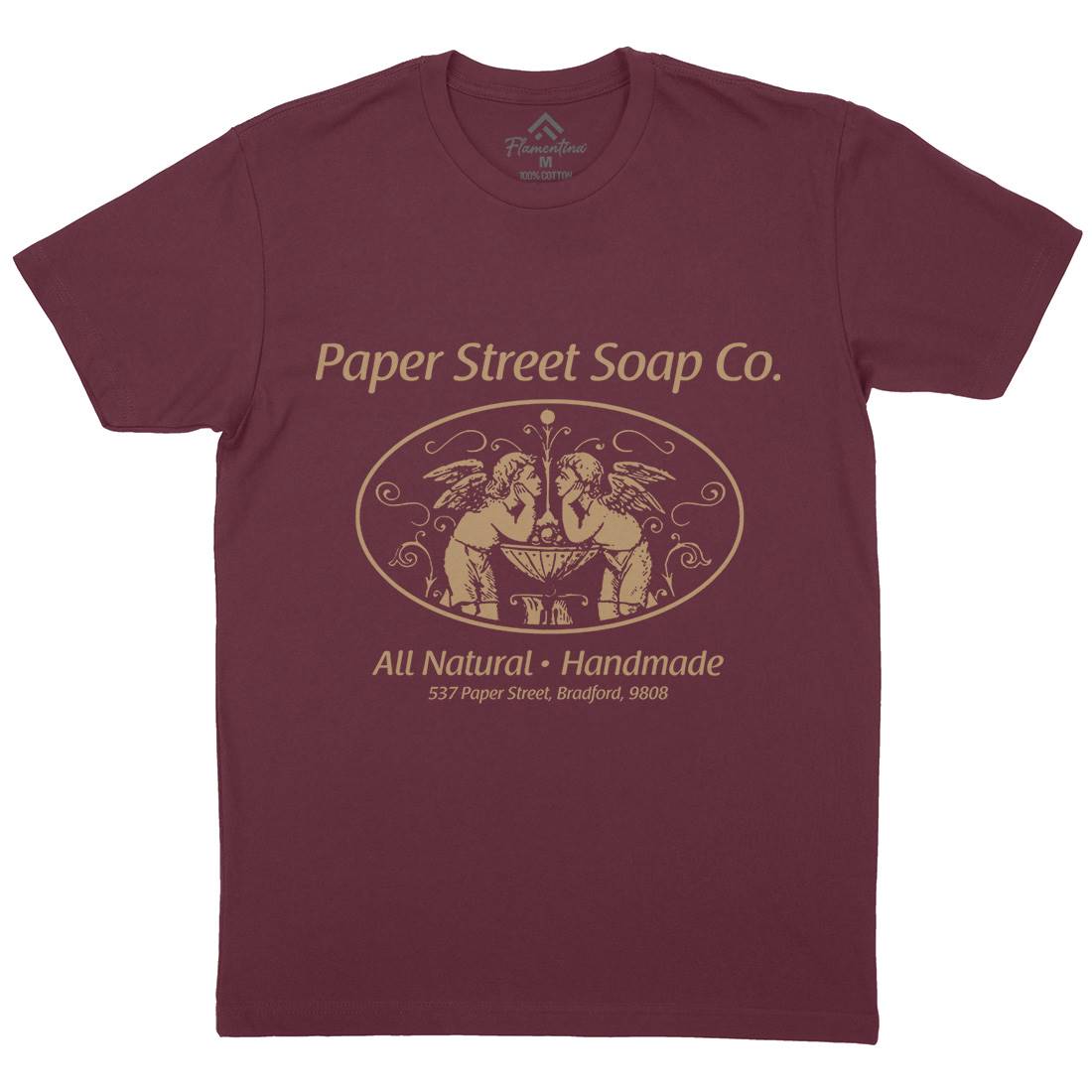 Paper Street Mens Crew Neck T-Shirt Sport D300