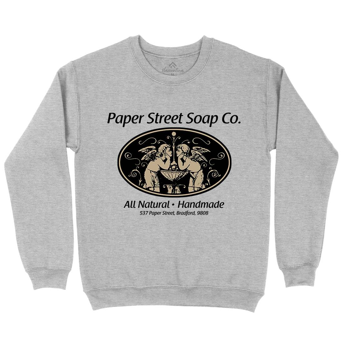 Paper Street Mens Crew Neck Sweatshirt Sport D300