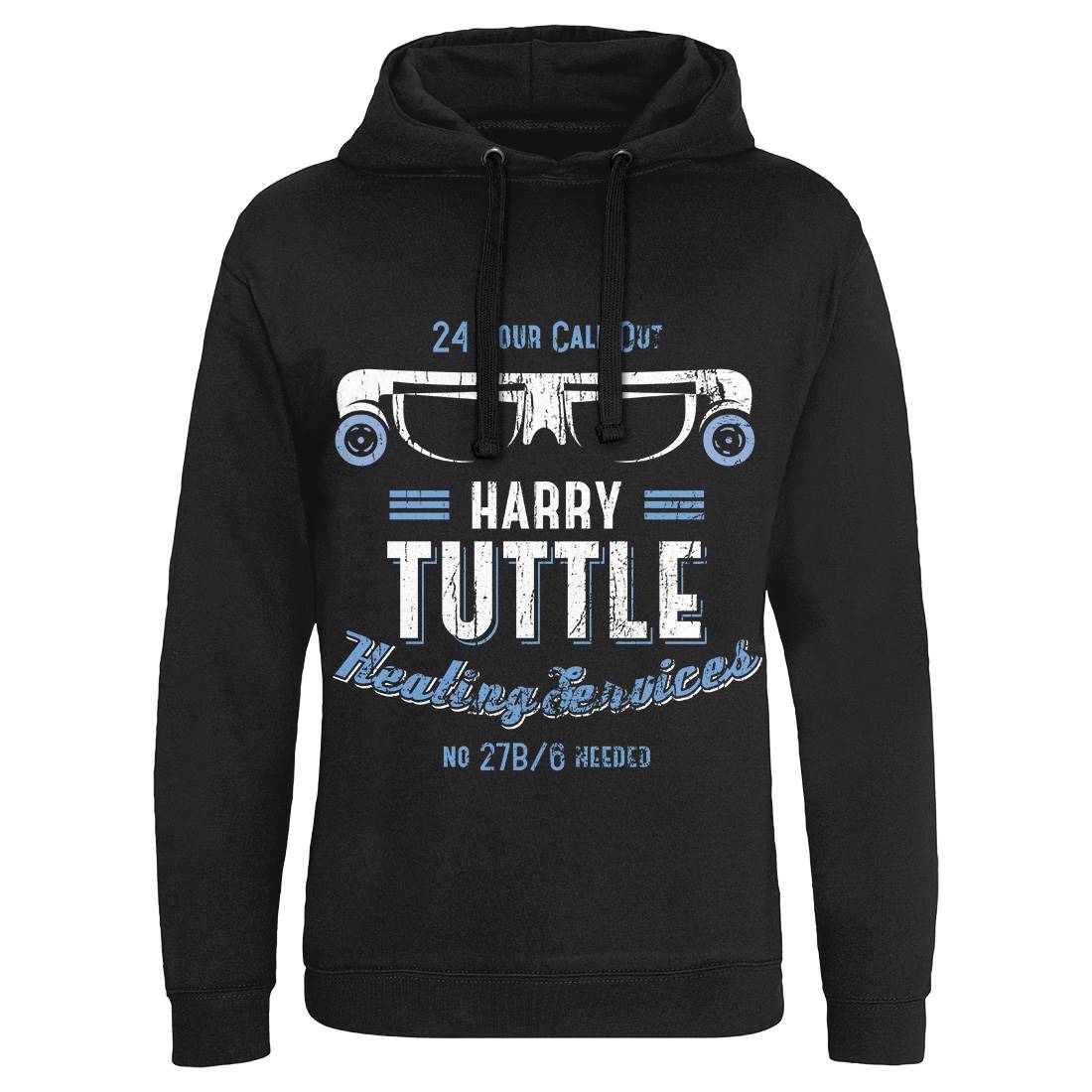 Tuttle Heating Services Mens Hoodie Without Pocket Work D301