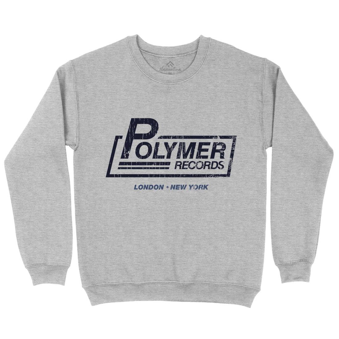 Polymer Mens Crew Neck Sweatshirt Music D302