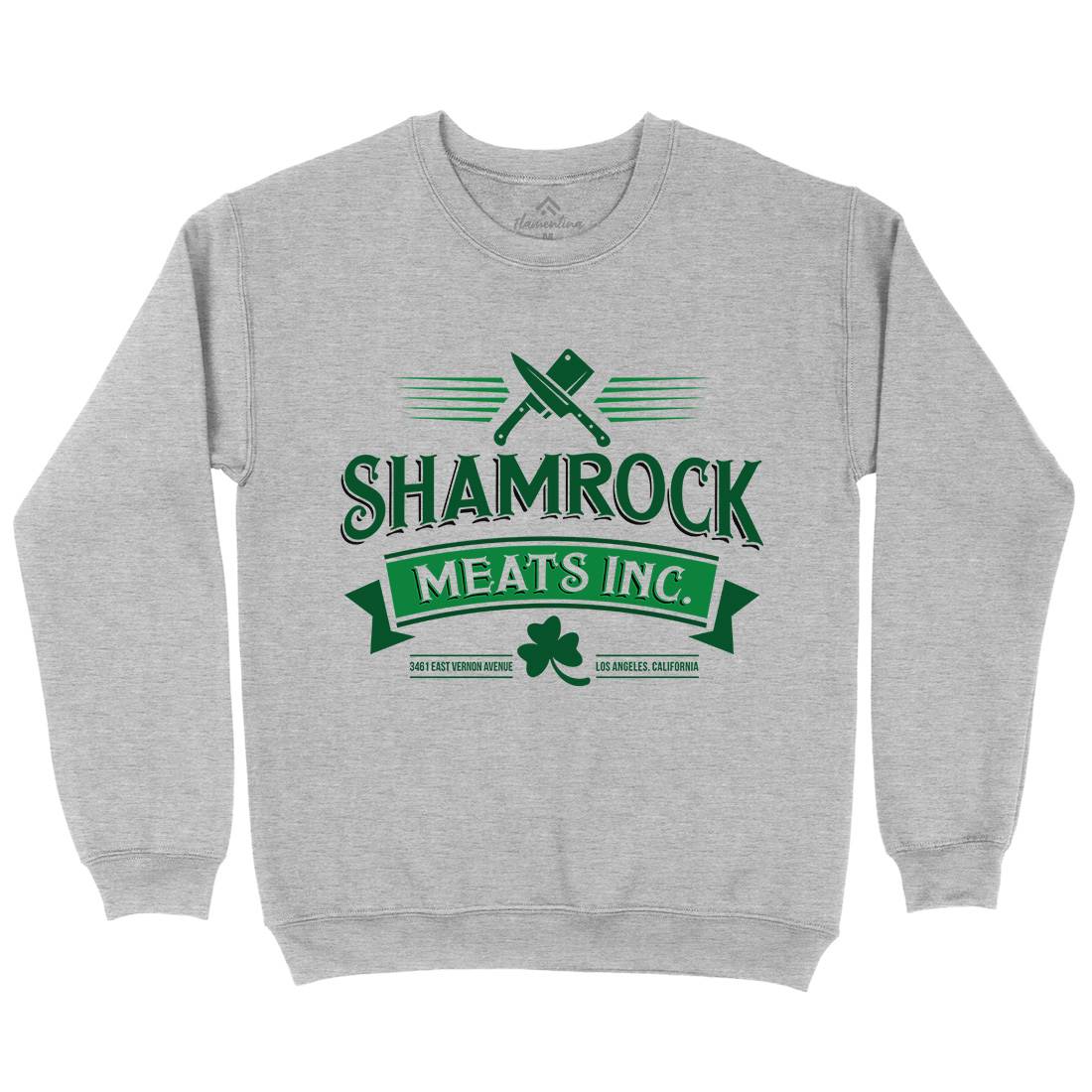 Shamrock Meat Inc Kids Crew Neck Sweatshirt Food D305