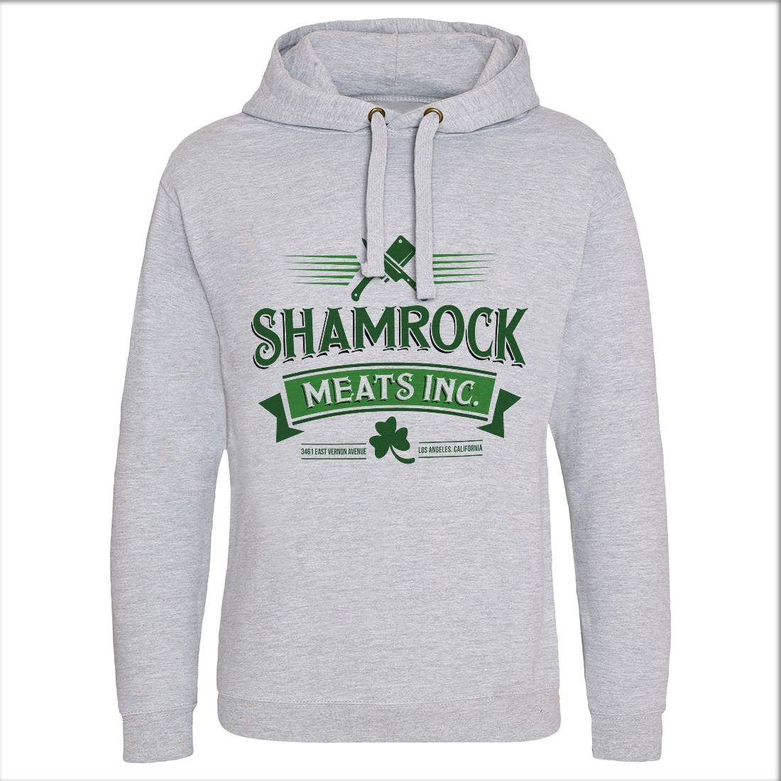 Shamrock Meat Inc Mens Hoodie Without Pocket Food D305