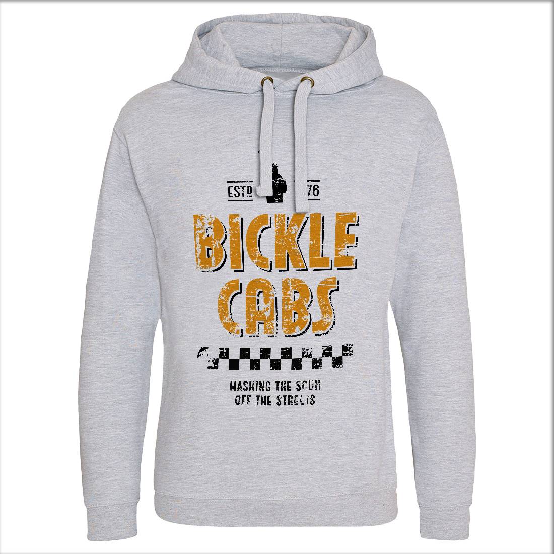 Bickle Cabs Mens Hoodie Without Pocket Retro D306