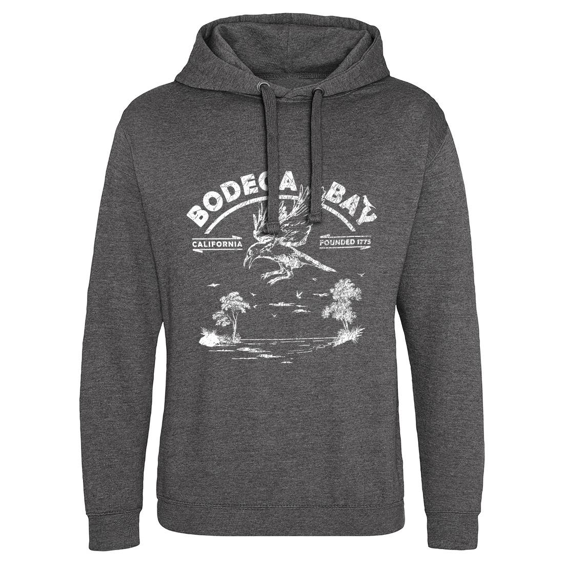 Bodega Bay Mens Hoodie Without Pocket Horror D310