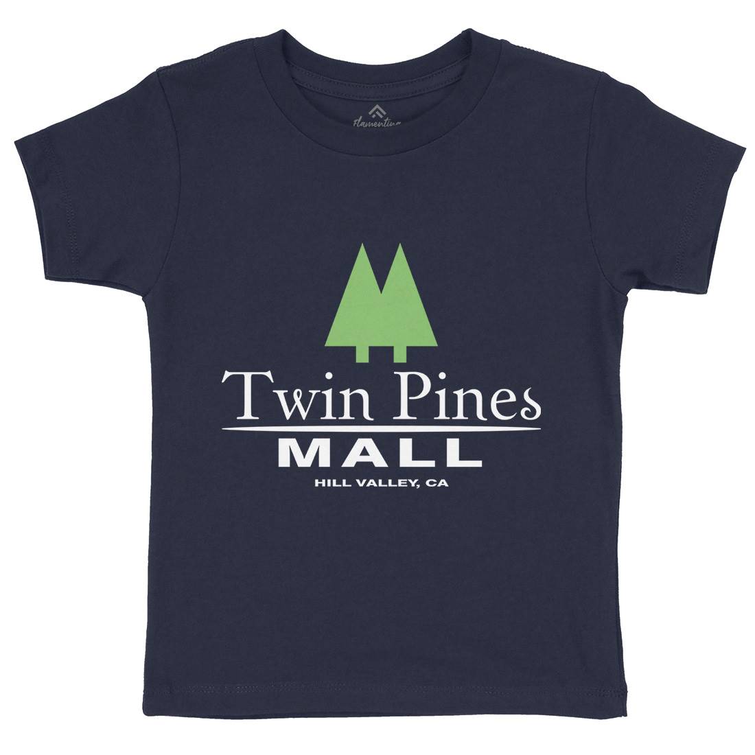 Twin Pines Mall Kids Crew Neck T-Shirt Space D311