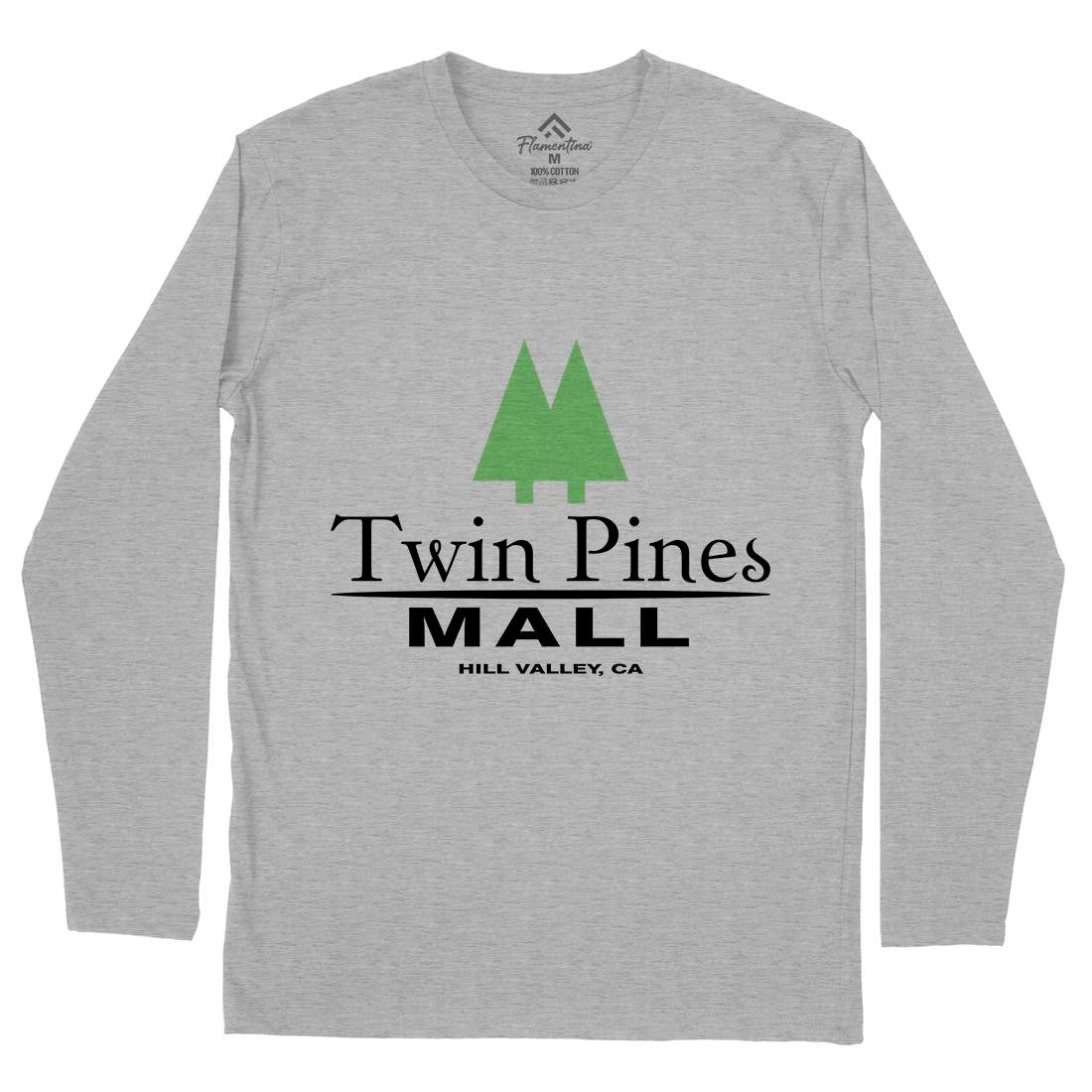 Twin Pines Mall Mens Long Sleeve T-Shirt Space D311